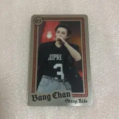 StrayKids バンチャン　BangChan ライブフォトカード　スキズ