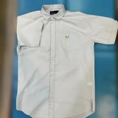 FRED PERRY 半袖シャツ S ライトブルー
