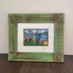 山下清 油彩画 手描き 貴重 作者サイン - メルカリ