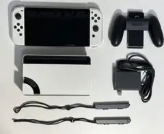 NintendoSwitch 有機elモデル　本体　ホワイト　箱付き　任天堂