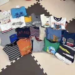 19点まとめ売り♡110センチ男子ロンT（タグ付きあり）