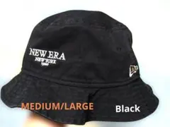 NEW ERA バケットハット ブラック MEDIUM/LARGE