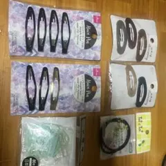 ヘアアクセサリーセット ピン ゴム チビゴム