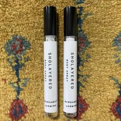 SHOLAYERED ボディスプレー ベルガモット・ジャスミン2本セット