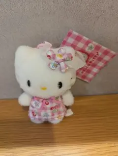 新品みんなのキルトシリーズ　ハローキティー　マスコットホルダー