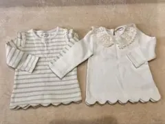 【保育園着】バースデイ mamaraku 長袖Tシャツ 80cm