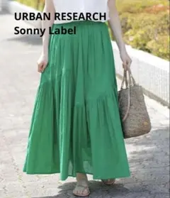 アーバンリサーチ SonnyLabel コットンボイルアシメギャザースカートのサムネイル