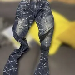 BUFFALOBOBS ストレートデニム ダークブルーのサムネイル