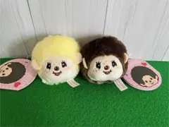【新品タグ付き】モンチッチ フェイス マスコット 2個セット