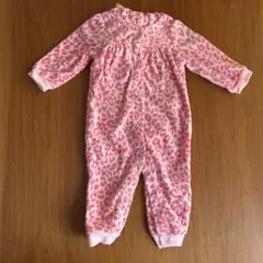 カーターズ　ロンパース　ヒョウ柄　レオパード　ピンク系