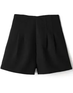 ハイウエストタックショートパンツ[at1647] sサイズ