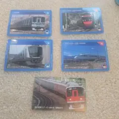 小田急線 電車カード 5枚セット 美品 - メルカリ