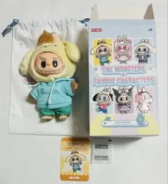 POPMART SANRIO ラブブ サンリオ ぬいぐるみペンダント プリン