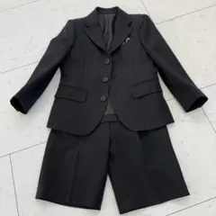 OLIVER HOUSE ダークグレー ストライプスーツ 110cm