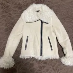 年末年始値下げ！セオリーの本革毛皮ムートンコート