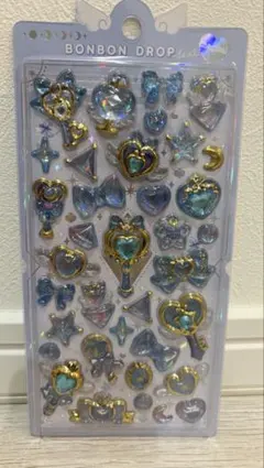 【正規品】ボンボンドロップシール　マジカルシリーズブルー