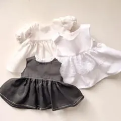 8ハンドメイド着せ替え服 メルちゃん ソランちゃん レミンちゃん