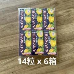 ボンタンアメ　14粒×6箱　セイカ食品　鹿児島お土産のサムネイル