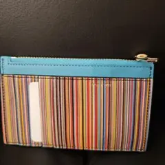 新品未使用 Paul Smith ストライプコインケース フラグメントケース
