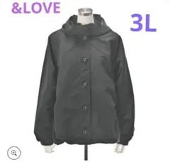 お値下げ♪アンドラブ♥フェミニンフォルムな撥水大人リボンブルゾン②