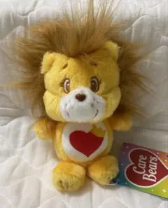 ケアベア　カズンズマスコット　ライオン　ぬいぐるみ　フレンズ　キーホルダー