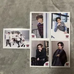 ミニフォト（目黒蓮×4 , SnowMan×1）
