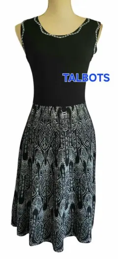 新品タグ付き　TALBOTS　可愛いニットワンピース　春夏