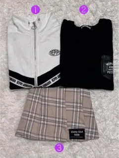 ★女の子まとめ売り★秋冬物3点SET（150cm・160cm）