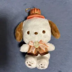 サンリオ　ポチャッコ　ぬいぐるみ　マスコット　キーホルダー　オレンジ
