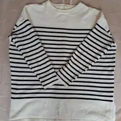 BEAMS HEART ストライプ長袖Tシャツ