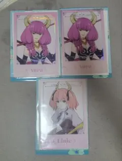 葬送のフリーレン　アウラAura リーニエLinie イラストカード 3枚セット