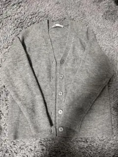 ZARA グレー カーディガン xs 制服