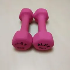 ALEX 2kg ピンクダンベル