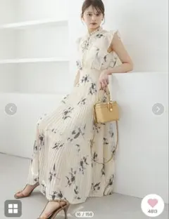 SNIDEL Sustainable20周年プリントワンピース　P