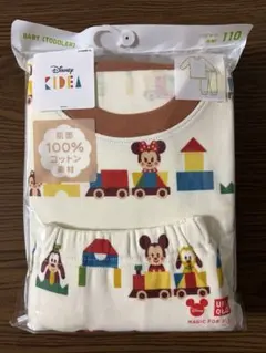 【未開封発送】110サイズ ユニクロ ディズニー キディア パジャマ（ブラウン）