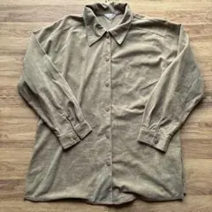 ミセスシニア　モントリコエクラ　シンプルオーバーシャツ