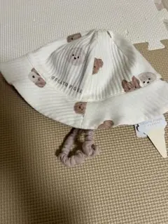 GELATO PIQUE ベビー帽子 動物柄 新品タグ付き