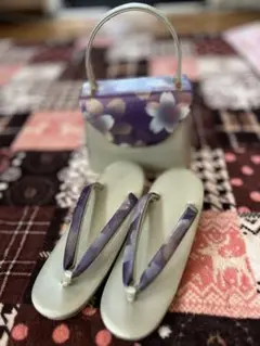 ♡ 成人式 卒業式 結婚式 ♡★和装用バッグと草履セット★