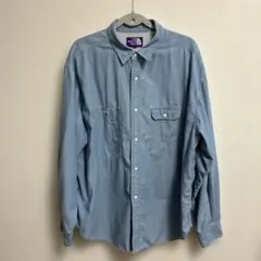 ノースフェイスパープルレーベル　長袖シャツ