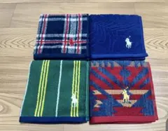 新品　ラルフローレン ハンカチ4枚セット