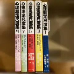 心理測定尺度集 I〜VI 6冊セット サイエンス社 - メルカリ