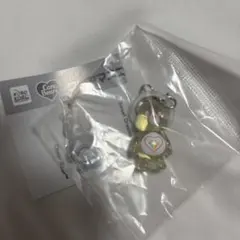 ケアベア クリアマスコットチャーム スパークルハートベア めじるし アクセサリー