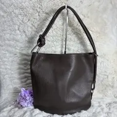 極美品 マウロゴヴェルナ レザー トートバッグ ボルドー シボ革 - メルカリ