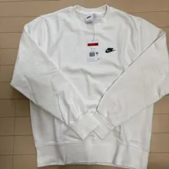 Nike クラブ フレンチテリー ホワイト スウェット Mサイズ