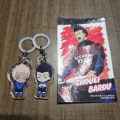 ブルーロック 士道 馬狼 めじるしアクセサリー ガチャ シール 浦和レッズ