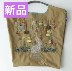 新品SUPER HAKKA×Ball&Chain ランプとうさぎ刺繍トートバッグ