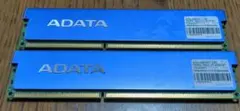 ADATA DDR3 4GB 1600MHz メモリ 2本セット