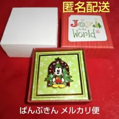 ディズニーストア ピンバッジ Joy to the World ミッキーマウス