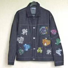 最終値下　GALFY　ガルフィー　メニーポケット　デニムジャケット　ブラック　L GALFYxMeetsAnswer メニーポケットジャケット 152336 | Meets