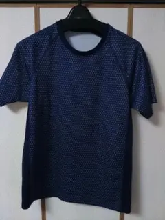 GU スポーツ Tシャツ ネイビー ドット柄のサムネイル
